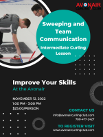 Intermediate Curling - Sweeping, Rock Management, and Team Communication